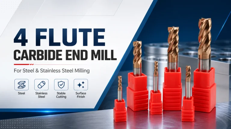4 flute carbide end mill