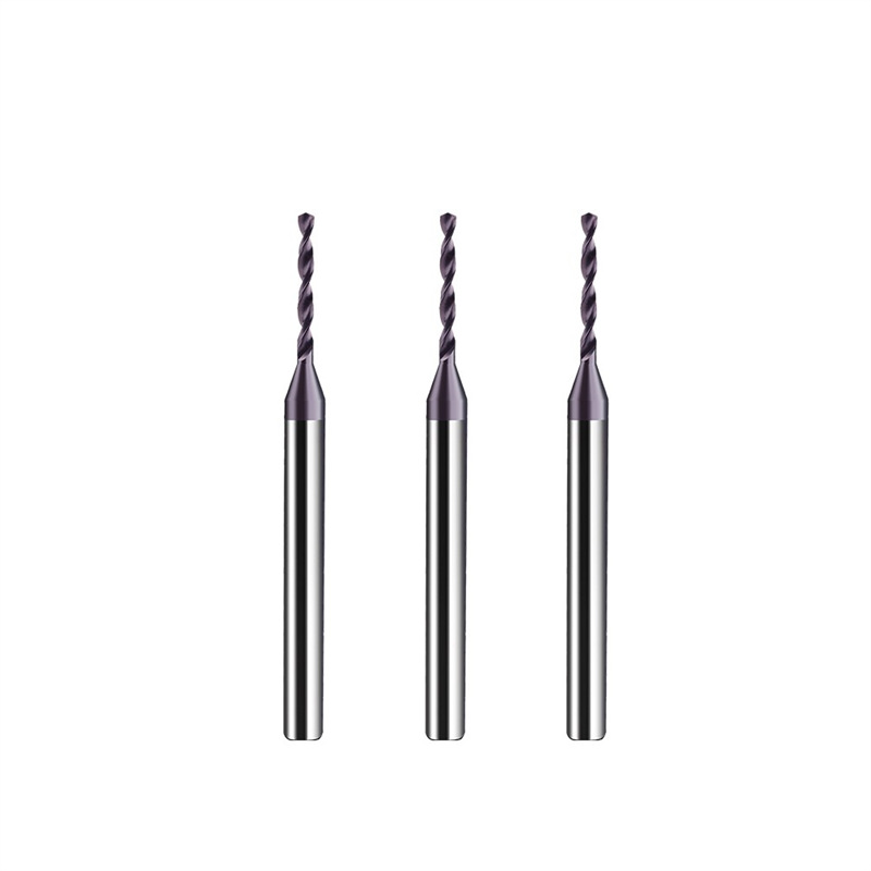2-Flute Solid Carbide Micro Drill for Stainless Steel