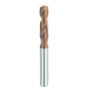 2-Flute Solid Carbide Twist Drill for General Metal Drilling2