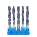 AlTiN-Coated 2-Flute Solid Carbide Twist Drill for Alloy Steel2
