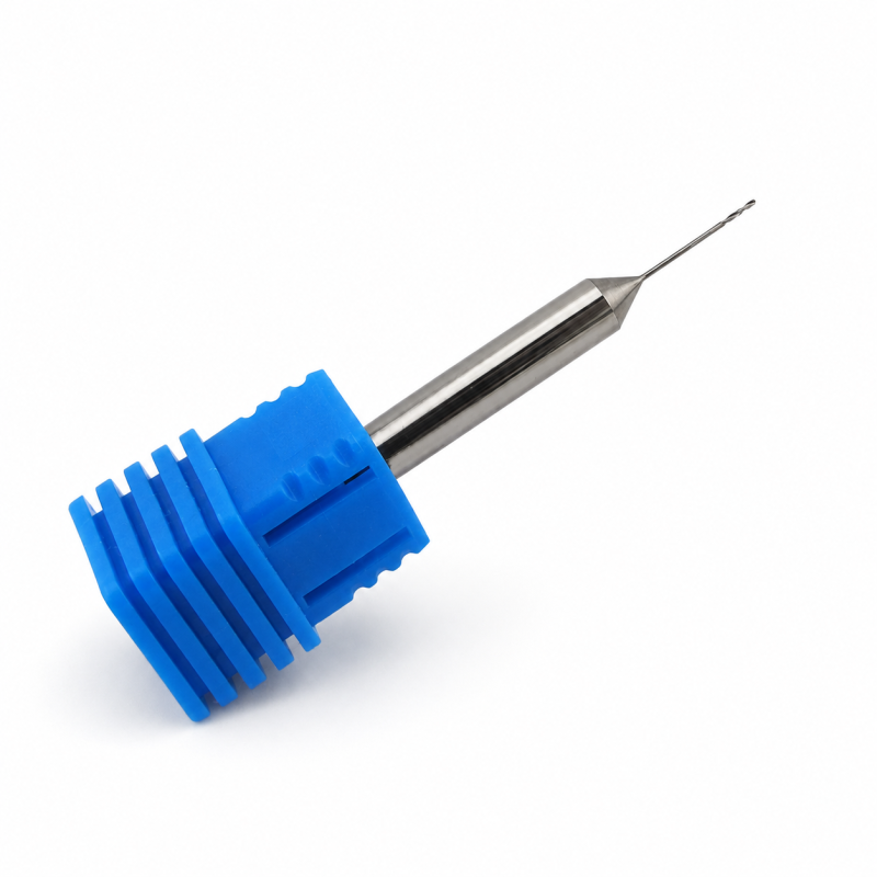 Custom Long-Flute Solid Carbide Micro Drill for Resin-Bonded Ceramics and Composite Materials