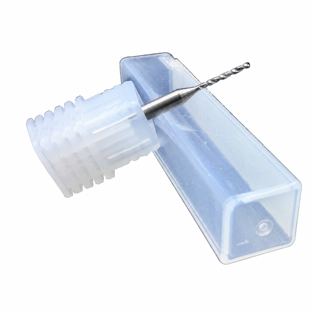 Uncoated custom solid carbide micro drill