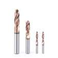 HRC55 2-Flute Solid Carbide Twist Drill for Steel2