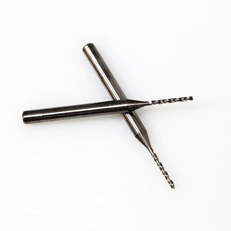 High Precision 2 Flute Solid Carbide Micro Drill for Swiss Type Lathes1 1 high-precision micro drill for Swiss-type lathes