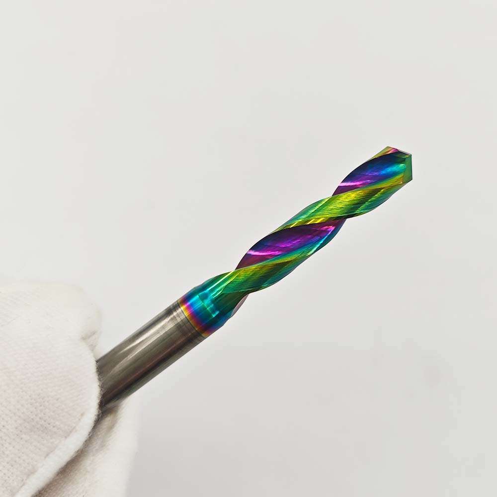 dlc coated carbide twist drill 3 Custom solid carbide twist drill with DLC coating for aluminum alloys