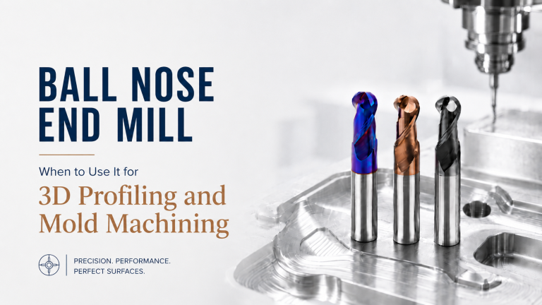 Ball Nose End Mill When to Use It for 3D Profiling and Mold Machining