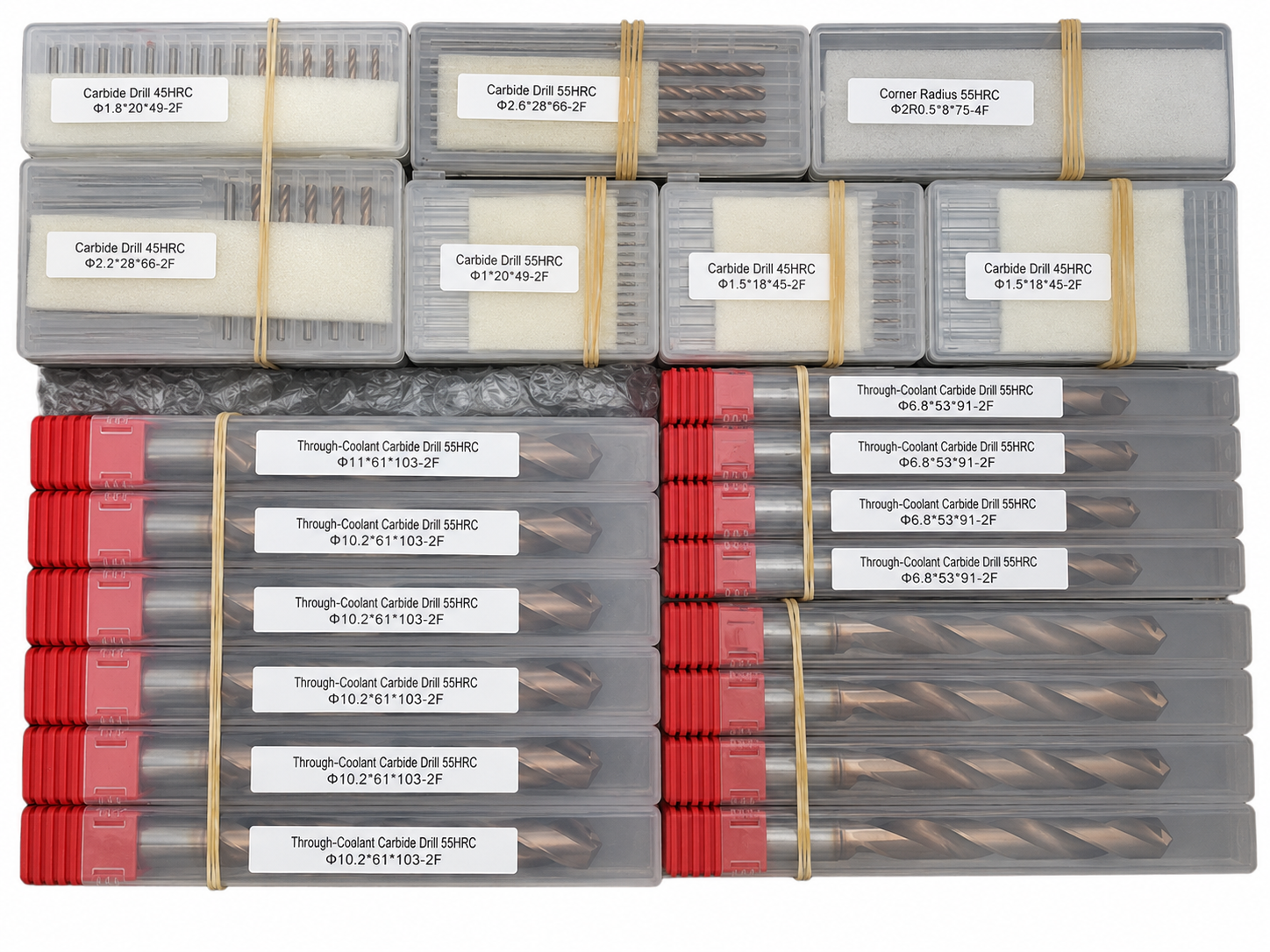 Private label cutting tool boxes and OEM packaging