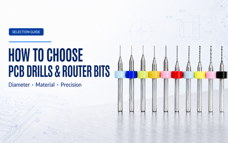 HOW TO CHOOSEPCB DRILLS & ROUTER BITS