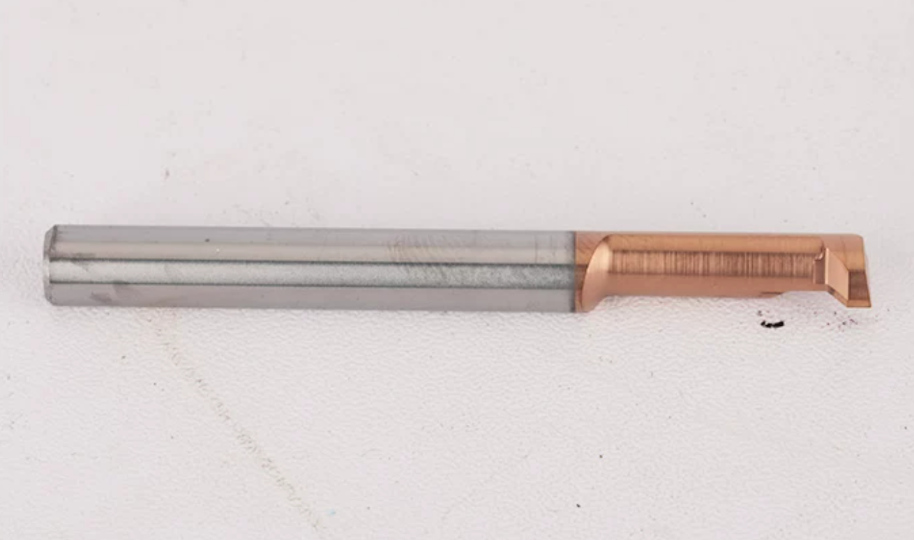 MDR Series Solid Carbide Micro internal boring bar real photo back side