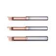 MZR MZL Series Solid Carbide Micro Radius Face Grooving Bars 3pcs