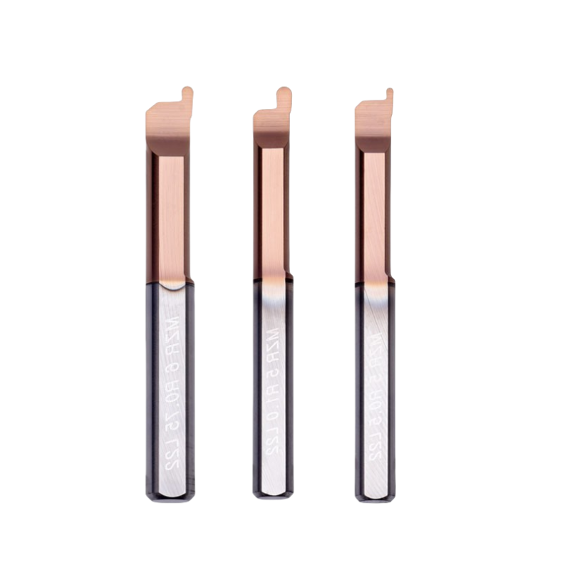 MZR MZL solid carbide micro radius face grooving bars