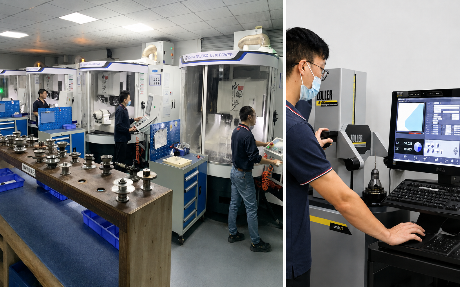 HY Cutting Tools CNC grinding and cutting tool production