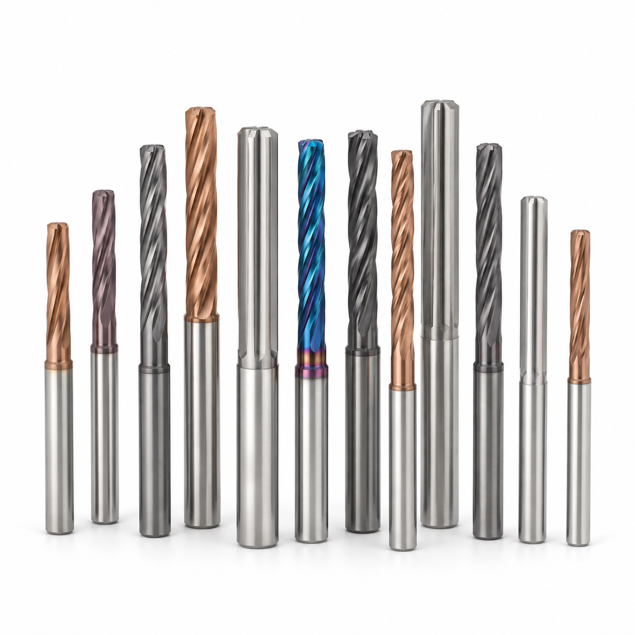 Custom reamers for precision hole finishing