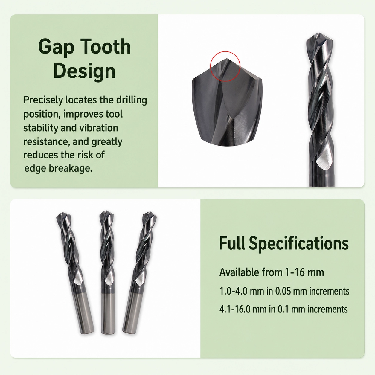 solid carbide twist drill detail2 17 Solid carbide twist drill specification detail