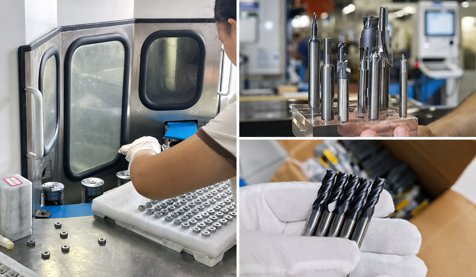 HY Cutting Tools quality control and finished cutting tools