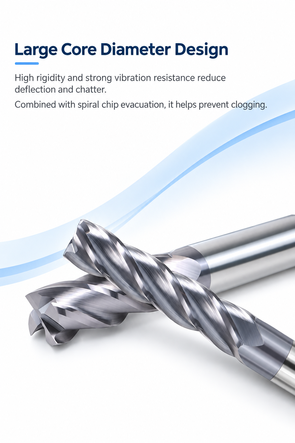 Configuration for Stainless Steel end mill advantage2