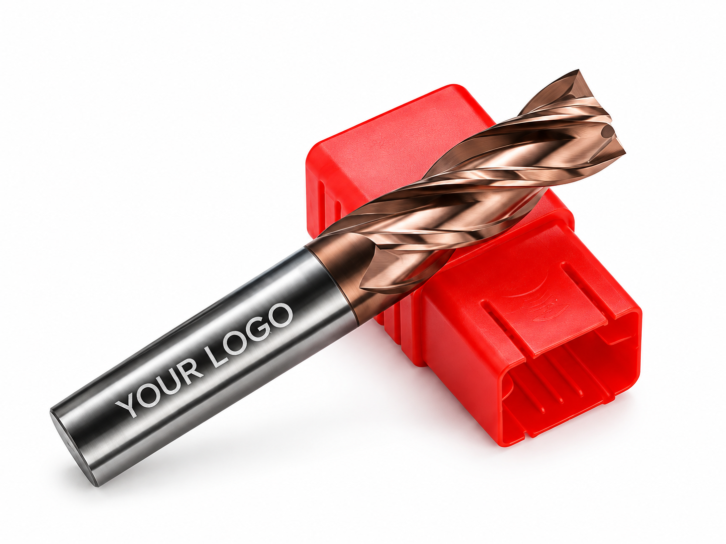 OEM carbide cutting tools with custom laser marking