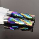 DLC carbide roughing end mill for aluminum detail3