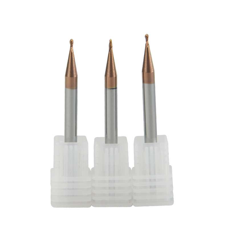 HRC55 MICRO END MILL BALL NOSE BOLA for steel
