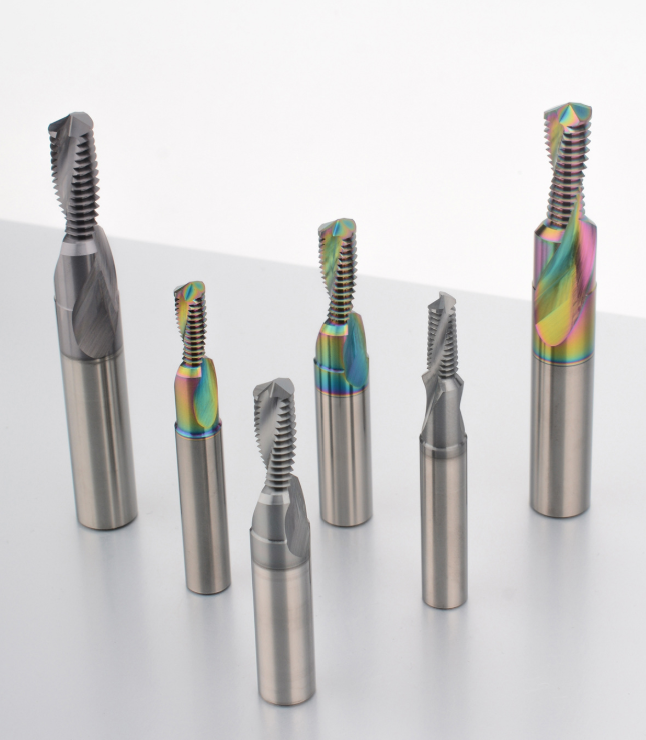 Solid Carbide 3 in 1 Drill Chamfer and Thread Mill photo2 17 Solid Carbide 3-in-1 Drill Chamfer and Thread Mill photo2