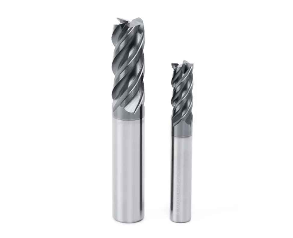Solid Carbide End Mills for Stainless Steel grey coating