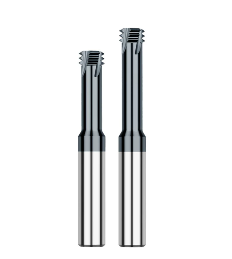 Solid Carbide Long-Reach Thread Mills three tooth thread mill