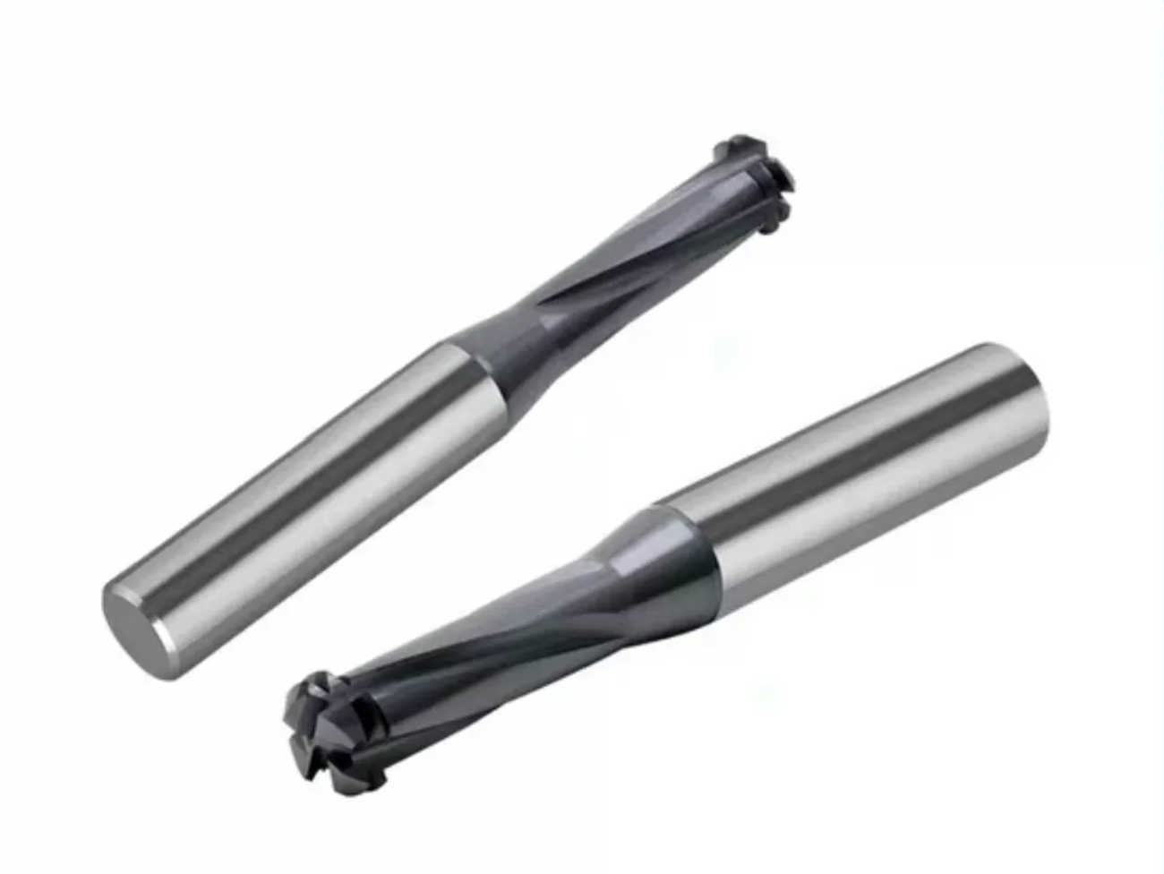 Solid Carbide No-Pilot-Hole Thread Mill for Combined Hole Making and Thread Milling photo1