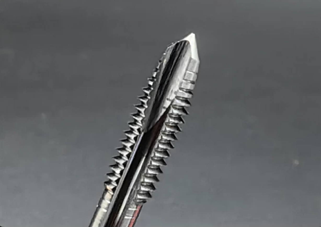 Solid Carbide Spiral Point Machine Tap for Through Holes 1