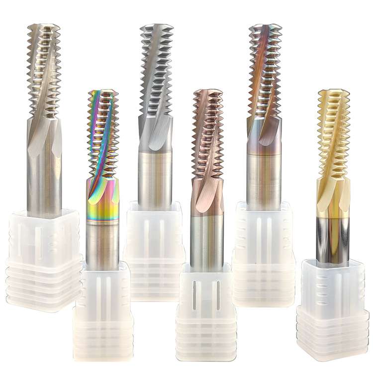 Solid carbide UNC and UNF internal thread mills with different coating options