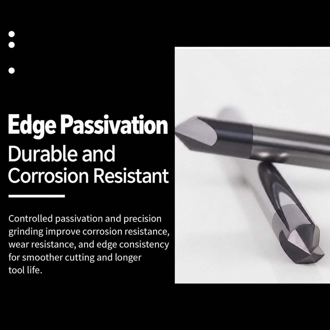 carbide chamfer end mill for steel details edge