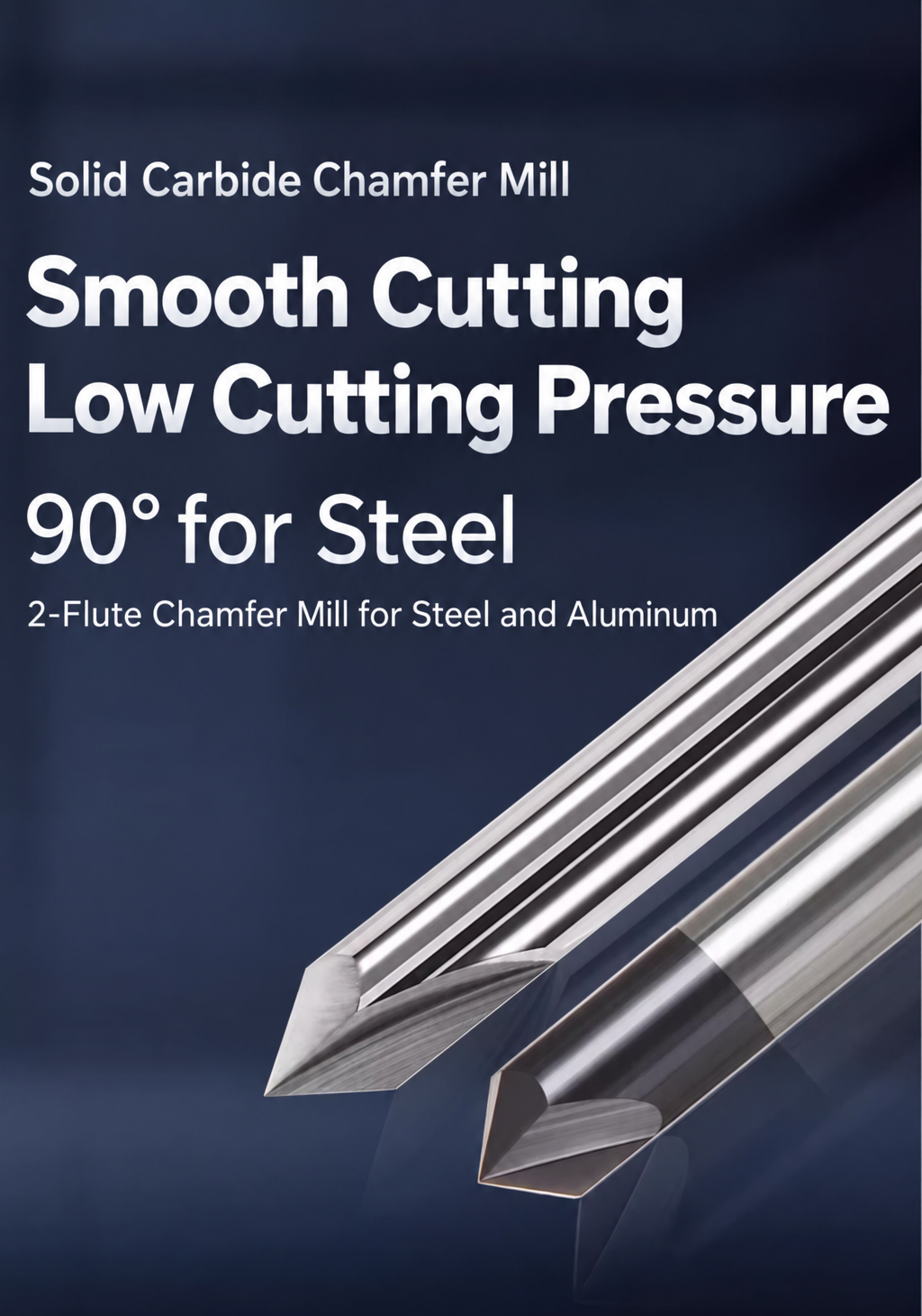 carbide chamfer end mill for steel details