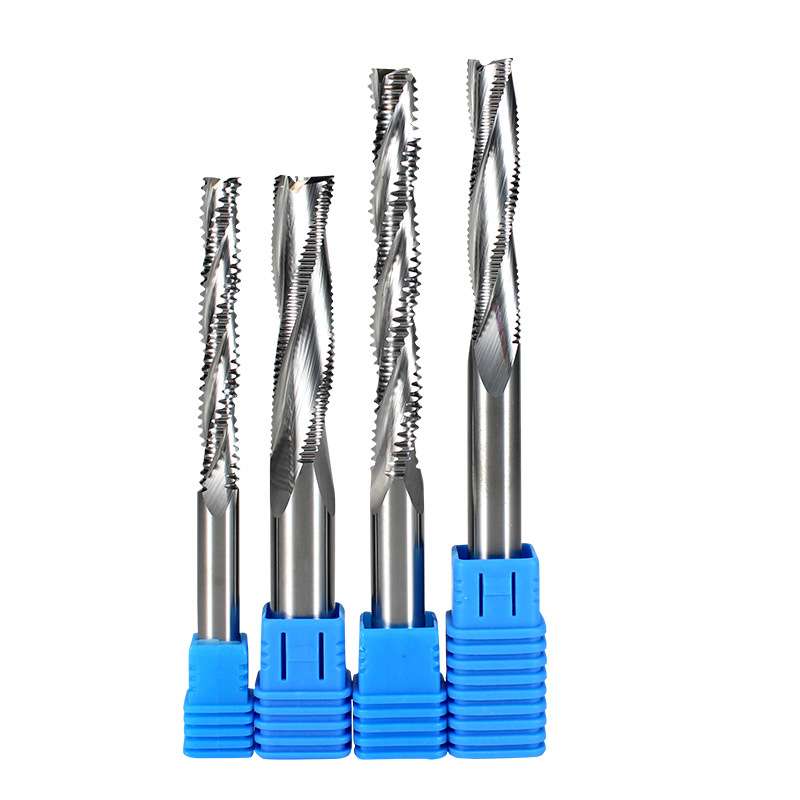 carbide end mill for aluminum wood material