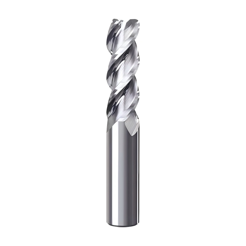 corner radius end mill for aluminum single piece 1 Custom 4-flute solid carbide corner radius end mill for aluminum