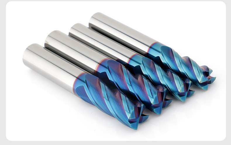 HRC65 Solid Carbide Corner Radius End Mill for Hardened Steel 15
