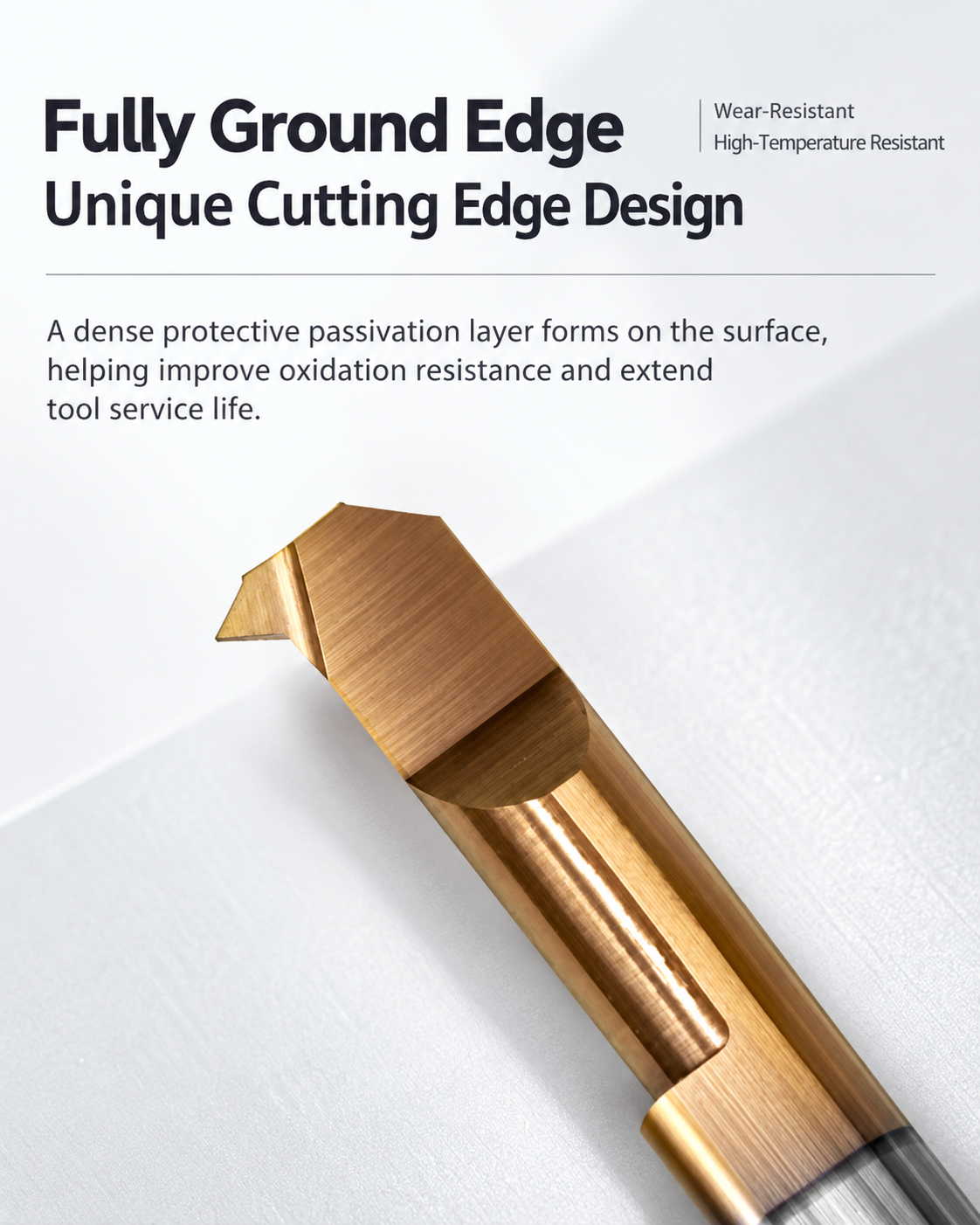 fully ground edge internal micro boring bars