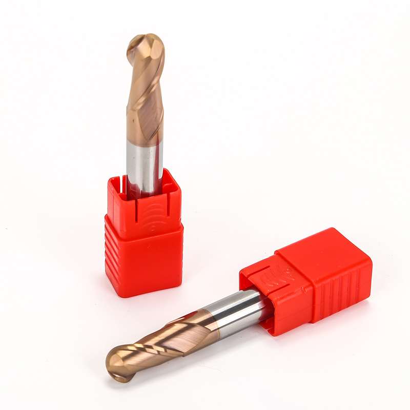 hrc55 ball nose end mill 2pcs