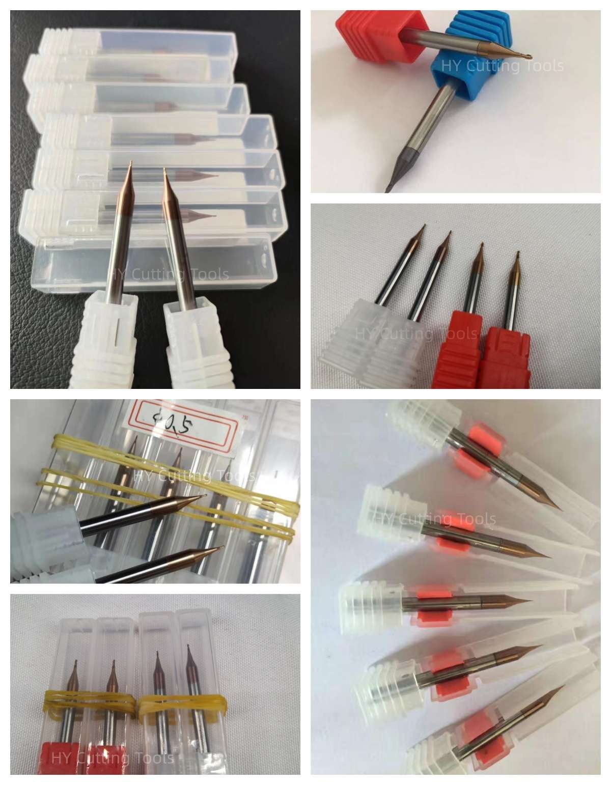 solid carbide micro end mill product collection photo