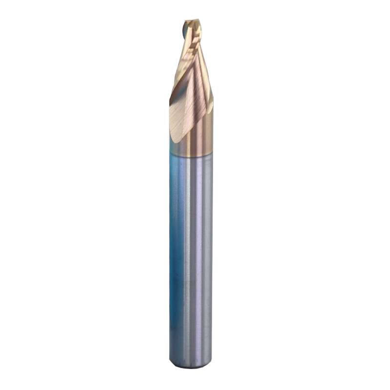 3-flute solid carbide tapered square end mill product photo 1