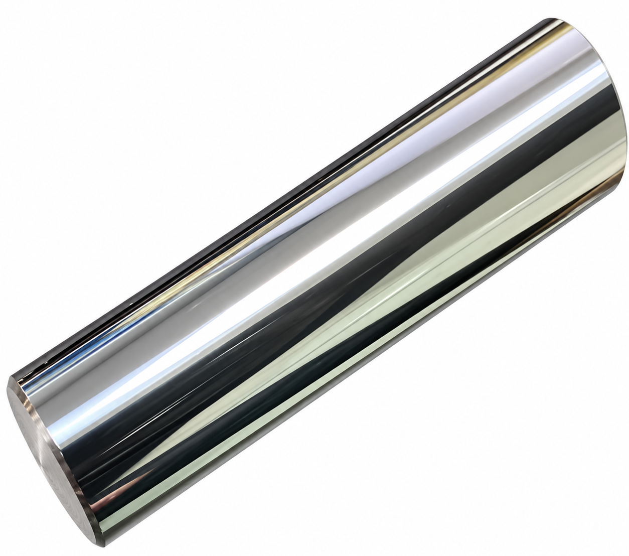 Precision-ground solid carbide shank for aluminum end mill