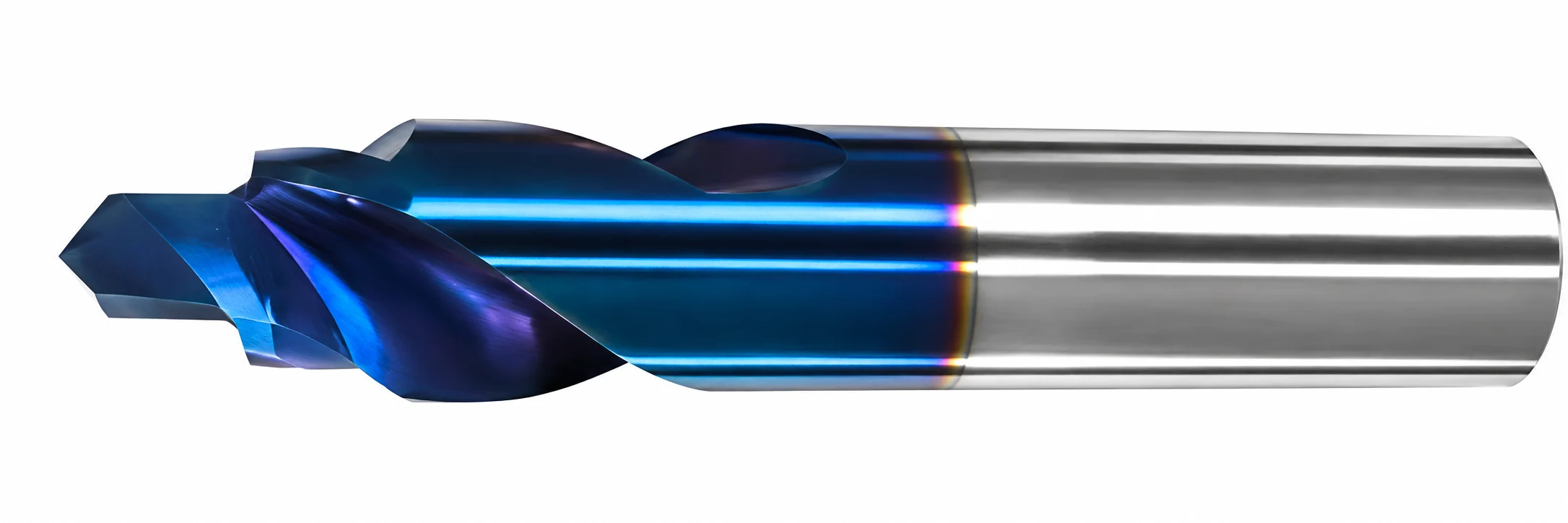Finished solid carbide multi-step drill manufactured from the approved drawing