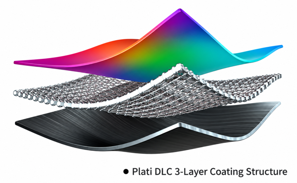 DLC Coating Structure DLC coated ball nose end mill for aluminum DLC Coating Structure DLC coated ball nose end mill for aluminum