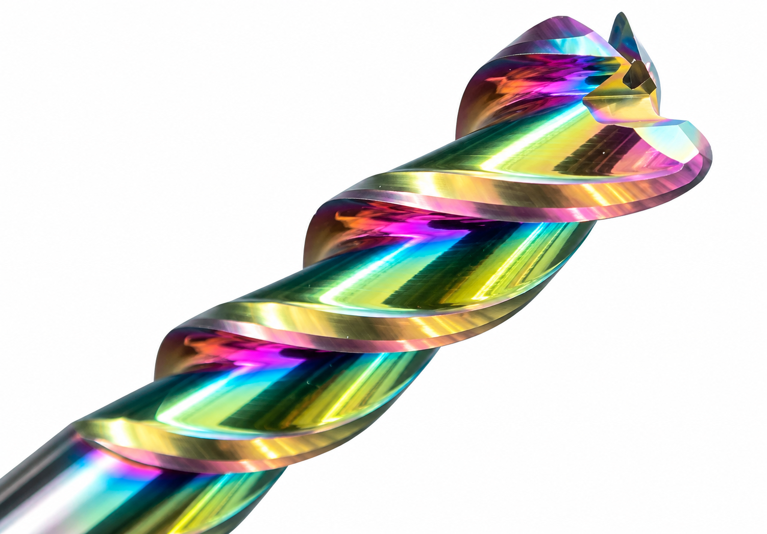 nano-structured wear-resistant coating on carbide end mill