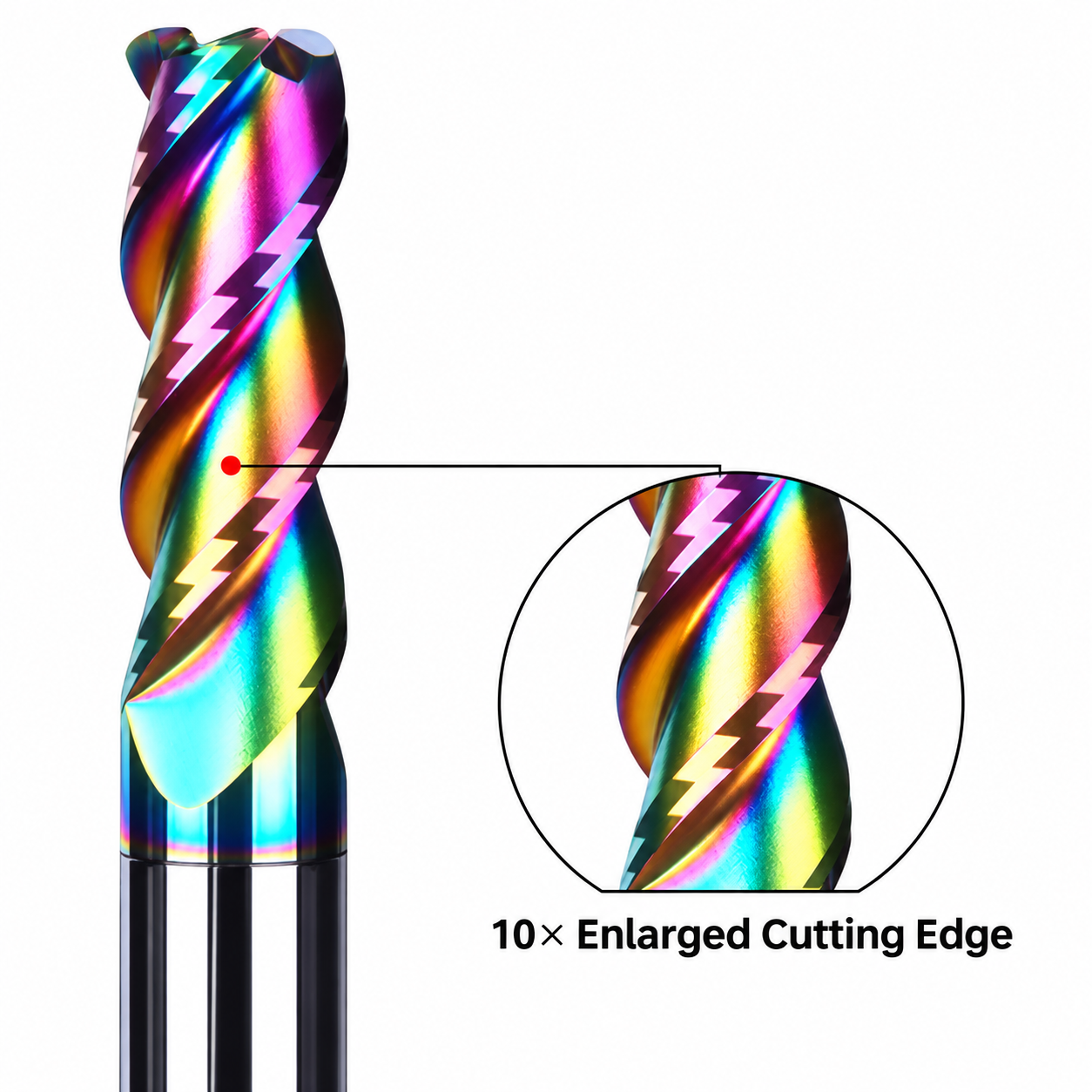 precision-ground geometry and cutting-edge detail